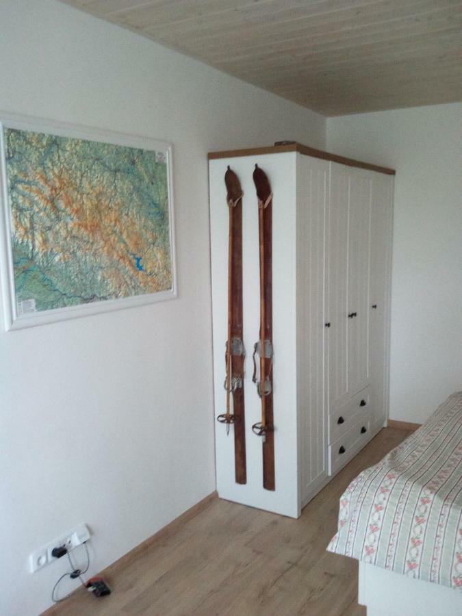 Venkovský apartmán Appartamento Stožec Esterno foto